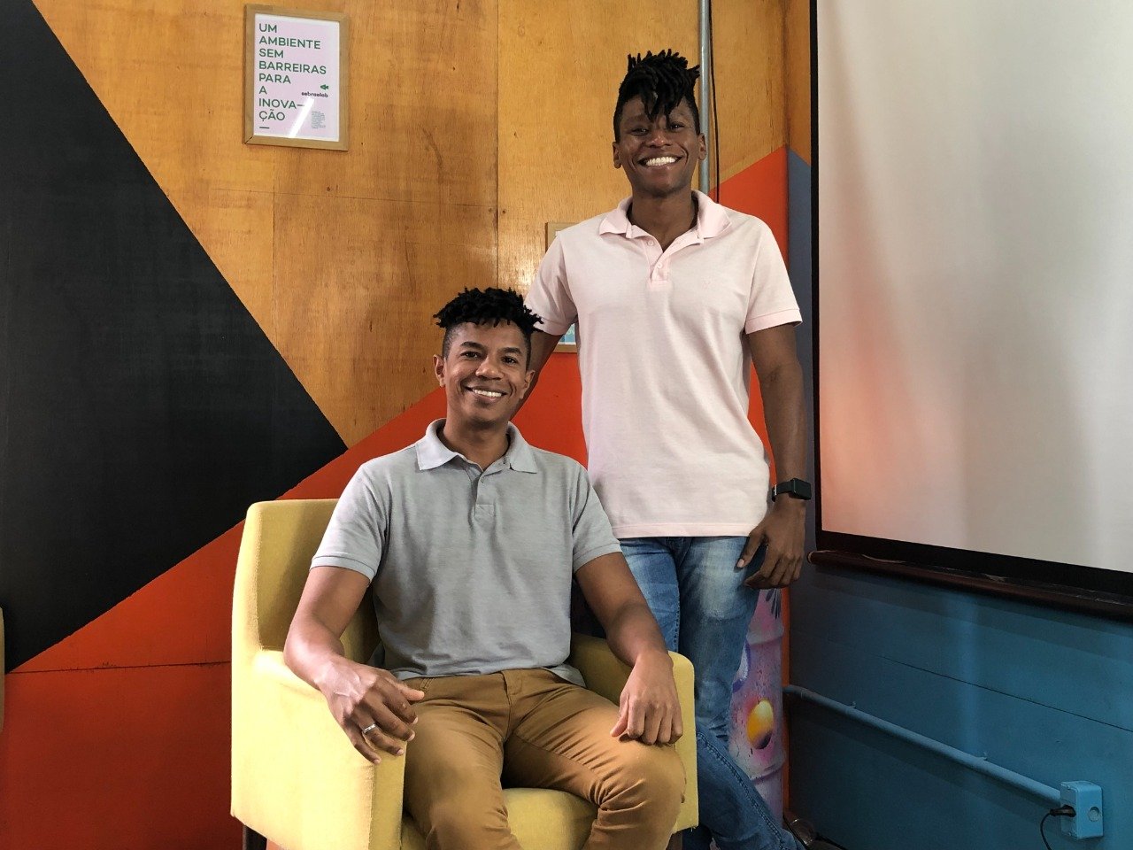 Igor Leonardo (&agrave; esquerda) e Arthur Lima est&atilde;o &agrave; frente do AfroSa&uacute;de