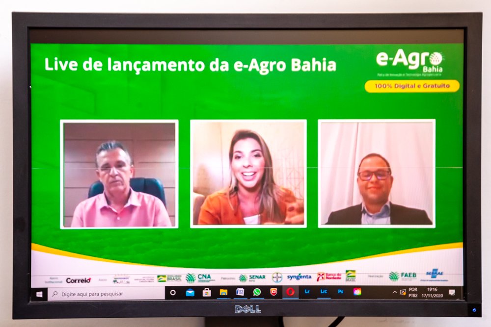 Humberto Miranda (esquerda) e Franklin Santos participaram de live com media&ccedil;&atilde;o da jornalista Silvana Freire